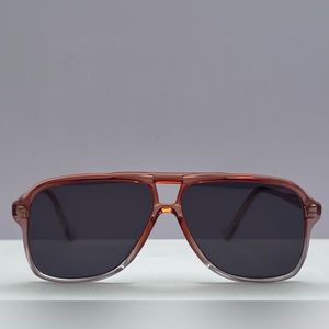 New/Old Stock-OS Cherry Gradient Frame-REBORN w/ “Berkos Designs” Custom Lenses